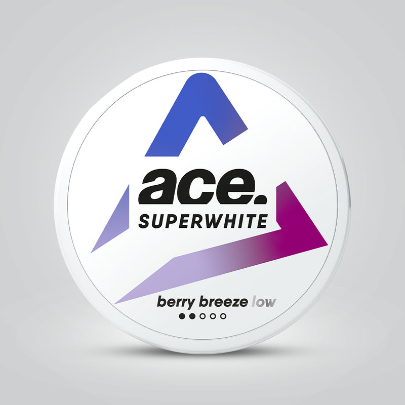 ACE BERRY BREEZE SLIM LOW NICOTINE POUCHES