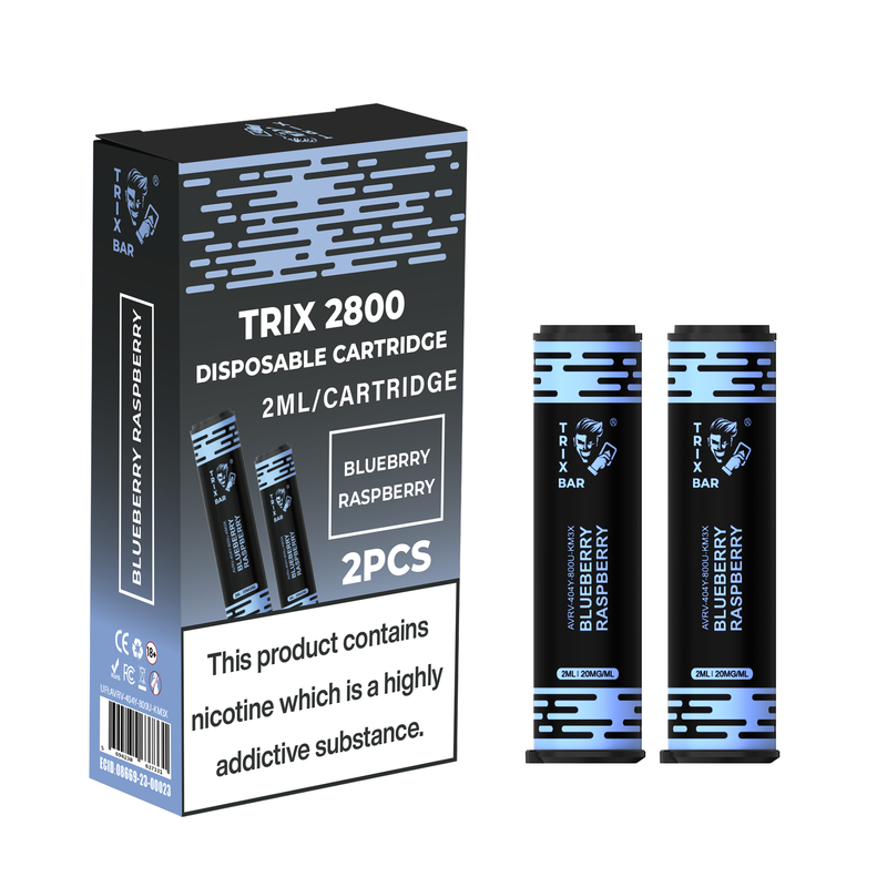 TRIX BAR MAX 2800 2xCARTRIDGES