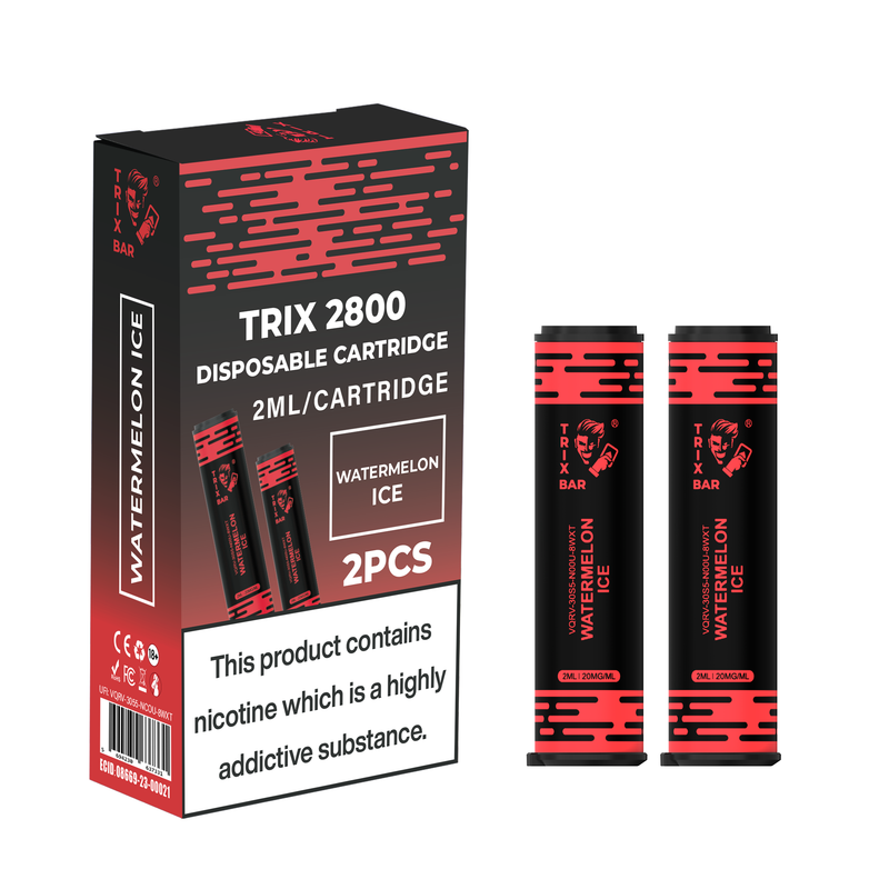 TRIX BAR MAX 2800 2xCARTRIDGES