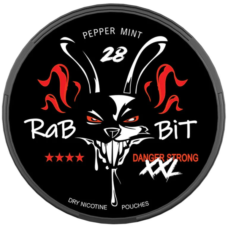 Rabbit - Peppermint XXL Nicotine Pouches