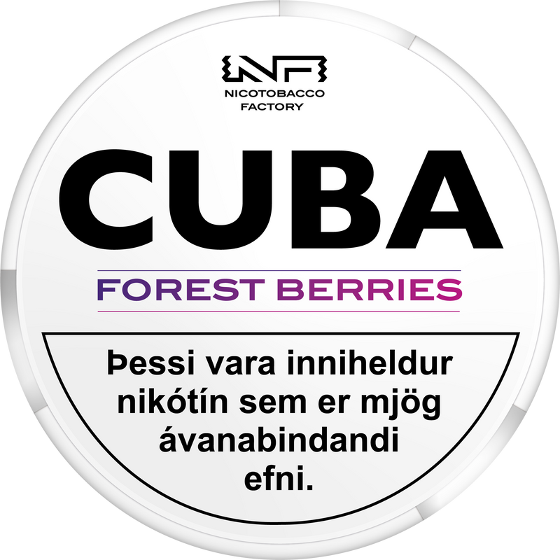 CUBA White Forest Berries