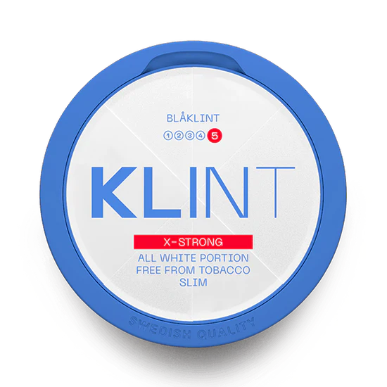 KLINT BLÅKLINT #5 EXTRA STRONG NICOTINE POUCHES